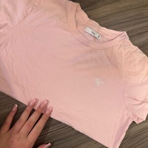 Pink TNA/ Aritzia tee